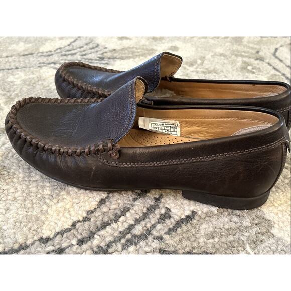 UGG Jennings Loafer Men\'s Brown leather Slip on Loafer Size 10 1003669 main image 7